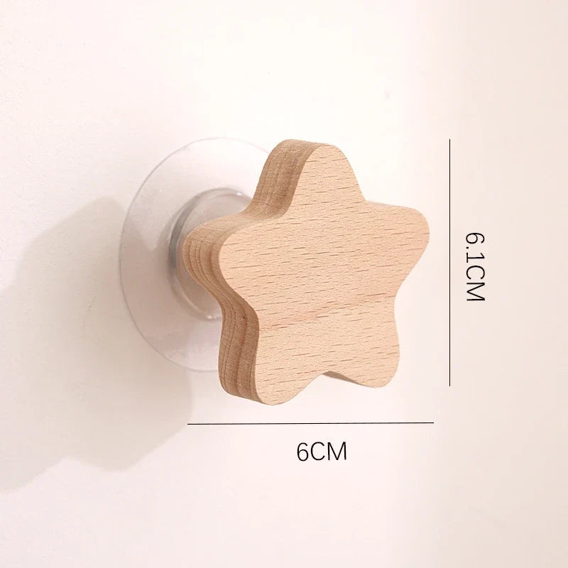 Wooden Animal Hook | Cute Wall Mounted Coat and Key Holder