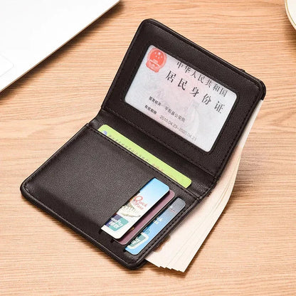 Ultra Thin Vertical Wallet for Men | Minimalist Card Holder
