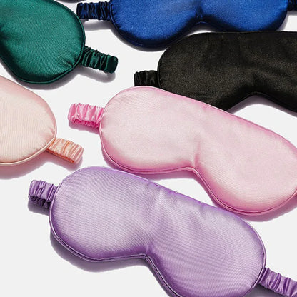 Imitated Silk Sleep Eye Mask | Soft Comfortable Sleeping Shield for Light Blocking