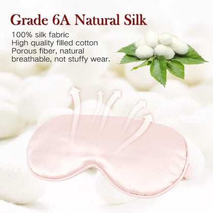 Imitated Silk Sleep Eye Mask | Soft Light Blocking Travel Eyeshade