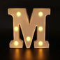 16cm Letter LED Night Light | Alphabet Luminous Decorative Lamp for Party