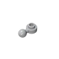 Gobricks GDS-1500 Hinged Plate 1x1 with Ball Head | Compatible Building Brick