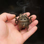 Metal Incense Burner Ornaments | Zen Sandalwood Tower Incense Holder for Home