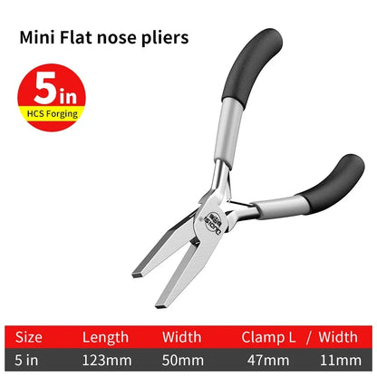 Mini Pliers Set for Jewelry Making and DIY | Multifunctional Carbon Steel Pliers