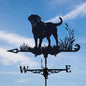 Metal Weathervane,Witch Iron Weather Vane,Sea Rover Wind Direction Indicator,Garden Decoration,Outdoor Roof Decoration,Gardening
