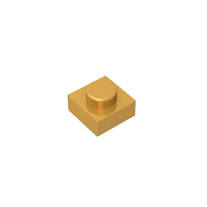 Gobricks GDS-501 Plate 1 x 1 | Compatible Building Blocks for DIY