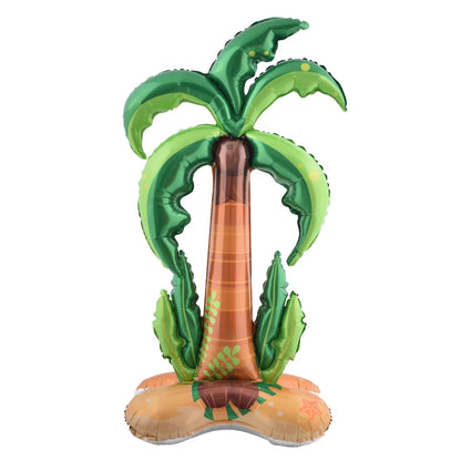 150cm Stand Coconut Tree Pineapple Balloon | Hawaii Summer Party Decoration