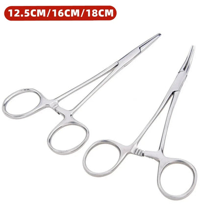 Stainless Steel Hemostatic Forceps | Locking Clamp Tool for Surgery and Crafts