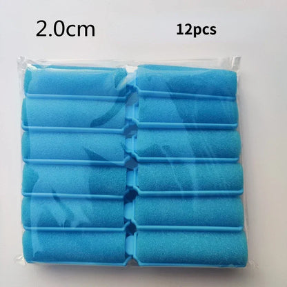 Soft Sponge Foam Hair Rollers | DIY Curling Kit for Natural Bouncy Curls