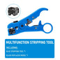 Multi-Functional Coaxial Cable Stripping Pliers | Wire Stripper Tool for UTP/STP RG59 RG6 RG7 RG11
