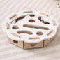 Interactive Maze Cat Toy | Felt Plush Puzzle with Bell Ball