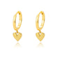 Freshwater Ocean Starfish Shell Hoop Earrings For Women Elegant Stainless Steel Gold Color Aretes Christmas jewelry accessories