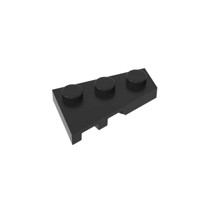 Gobricks GDS-547 Wedge Plate 3 x 2 Right | Compatible Building Block for DIY Creations