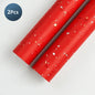 23.6 Inch Floral Wrap Set | DIY Bouquet Wrapping Paper with Gold and Silver Sparkle