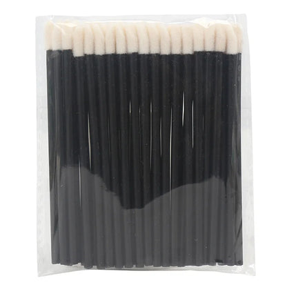 Kekelala 50Pcs Disposable Lip Brushes | Multi-Use Makeup Applicators for Lip Gloss and Eyelash Extensions