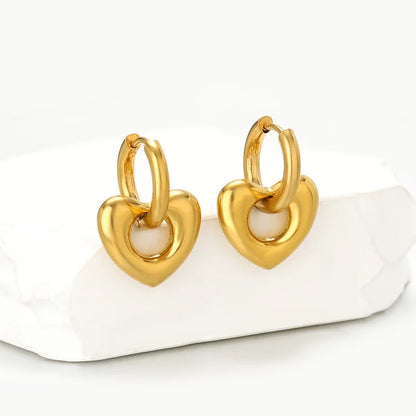 10pcs Stainless Steel Hoop Earrings Set | Fashion Huggie Earrings for Women and Men