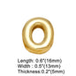 FLOLA DIY 26 Letters Custom Name Bracelets for Women Gold Silver Color Wide Band Initial Bracelets Handmade Jewelry brtd91