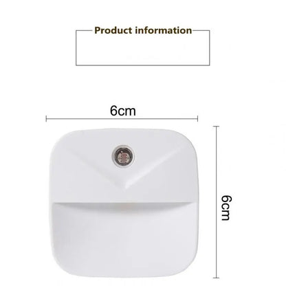 LED Night Light with Motion Sensor | Smart Plug-In Wall Lamp for Hallway, Stair, Kitchen, Bedroom