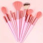 13-Piece Makeup Brush Set | Soft Fluffy Foundation Blush Highlighter Brush Kit