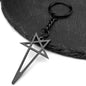 Pentagram Spike Rivet Hoop Earrings | Stainless Steel Gothic Punk Jewelry
