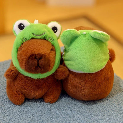 Capybara Plush Keychain | Cartoon Bag Pendant and Car Keyring