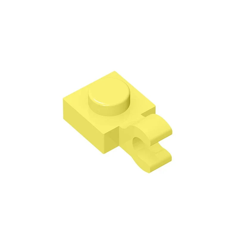 PLATE 1X1 W/HOLDER VERTICAL Building Block | Compatible with Lego 6019 61252