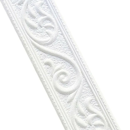 3D Tiles DIY Sticker Waterproof Skirting Sticker | Self-Adhesive Border Trim for Walls, Doors, and Home Decor