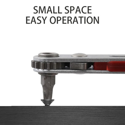 Mini Ratchet Wrench Set | 1/4 Inch Drive Hex Torx Screwdriver Bits