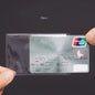 Transparent PVC ID Card Holder | Waterproof Credit Card Protector Pouch