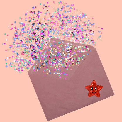 100pcs Round Star Thank You Stickers | Cute Packaging Labels for Cards and Gifts