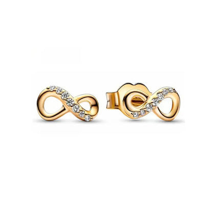European New 925 Silver Butterfly Flower Stud Earrings, Fit Women's Festival Exquisite Charm Jewelry Gifts