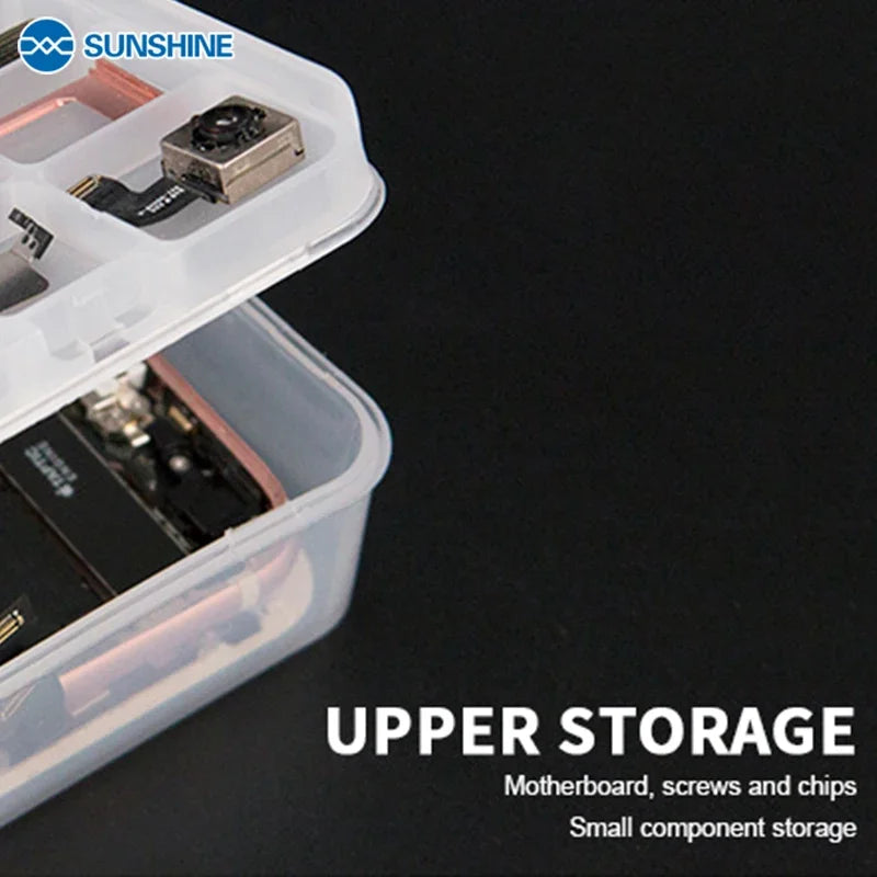 SUNSHINE SS-001A Multi Functional Phone Repair Storage Box | Mobile Repair Parts Organizer