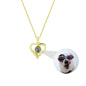 Photo Projection Necklace Pendant Jewelry for Lover Girlfriend 2022