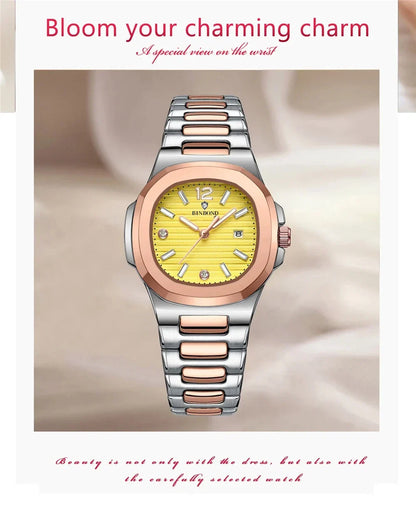 31mm New Digital Fashion Quartz Wristwatches Ladies Watches For Woman Luxury Small Gold Diamond Watch Women Clock Reloj Muje