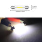 12V Car Reading Lamp | Double-Point LED Interior Light for C5W Bulb Upgrade