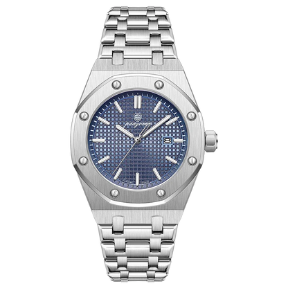 PAAZOMU Luxury Watches For Men Stainless Steel Waterproof Luminous Man Watch Date Week Fashion Casual Men's Quartz Watch Reloj