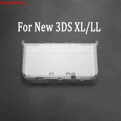 1 Piece Clear Protective Case for PSP PSV GBA SP NDSL DSI NDSi XL 3DS XL New 3DS XLLL Console | Universal Crystal Hard Shell