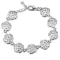 8 Inch 18K Gold Bracelet 5MM Sideways Chain Bracelet For Woman Men Fashion Wedding Engagement 925 Sterling Silver Jewelry Gifts
