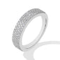 MINTYBOX Moissanite Wedding Band S925 Sterling Silver Ring for Women Lab Diamond Stackable Rings Engagement Fine Jewelry Gift