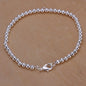 8 Inch 18K Gold Bracelet 5MM Sideways Chain Bracelet For Woman Men Fashion Wedding Engagement 925 Sterling Silver Jewelry Gifts