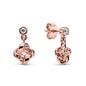 European New 925 Silver Butterfly Flower Stud Earrings, Fit Women's Festival Exquisite Charm Jewelry Gifts