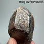 Natural Dark Brown Andradite Garnet Cluster Raw Crystal Mineral Specimen Calcite Matrix Healing Stone Home Decoration