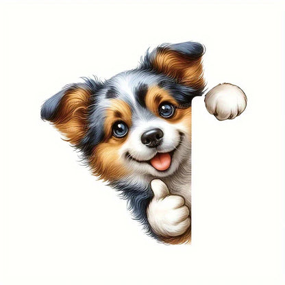 Cute Puppy Stickers for Room Decor | Removable Wall Decals