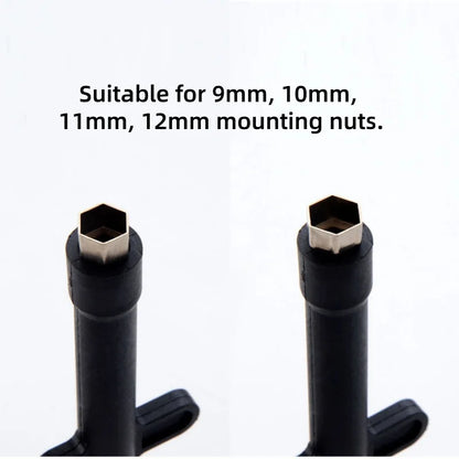 Tap Wrench Set 9/10/11/12mm | Sink Faucet Socket Wrench Tool