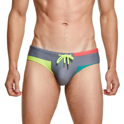 SEOBEAN Men's Swimwear Bikini Swimming Trunks