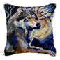 Knot Pillow Package Cartoon Animals Latch Hook Kit Cushion Pillowcase Kussen Set For Needlework Dog Raccoon Latch Hook Kits DIY