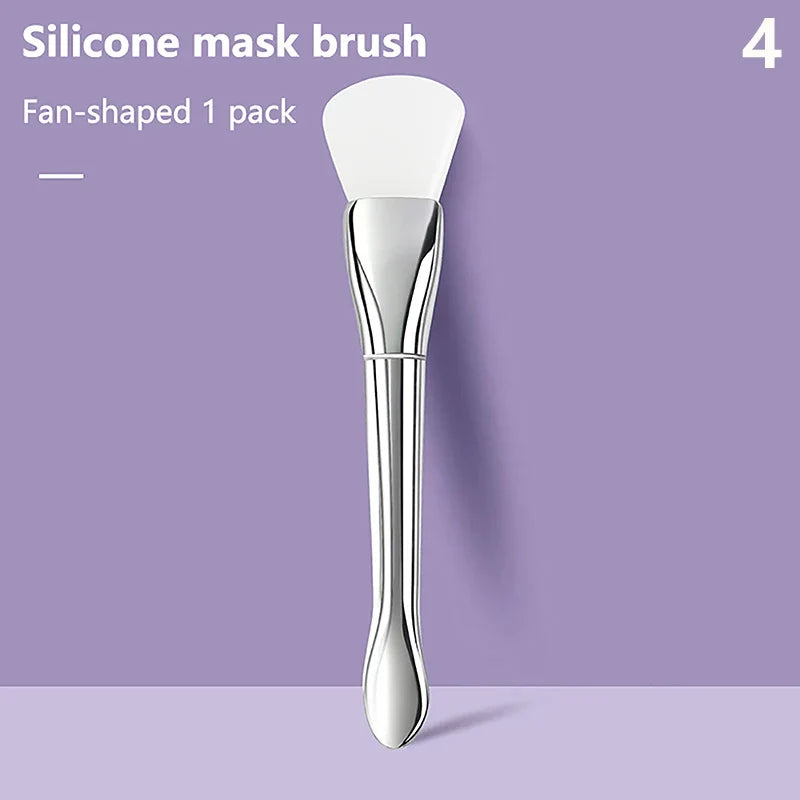 Silicone Facial Mask Brush | Soft Silicone Applicator for Face Mask