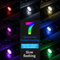 Car USB LED Atmosphere Light | Music Sync Sound Control Car Interior Decoration