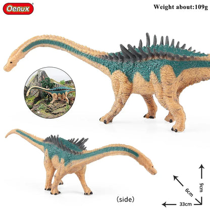 Oenux Jurassic Dinosaurs Action Figures Set | 5 Realistic PVC Models Collection Toy