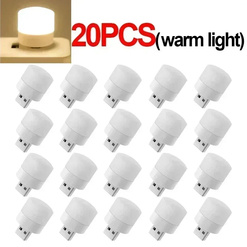 Mini LED Book Light | USB Rechargeable Reading Lamp for Bedroom and Travel